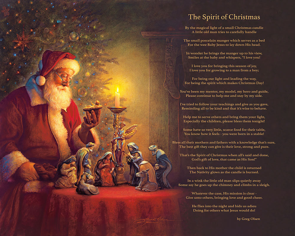 Spirit of Christmas (w/ Poem)
